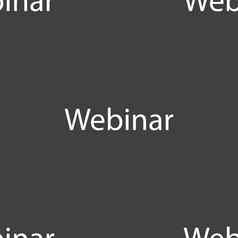 网络研讨会网络相机标志图标在线web-study象征无缝的模式灰色的背景