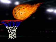 篮球拍摄火