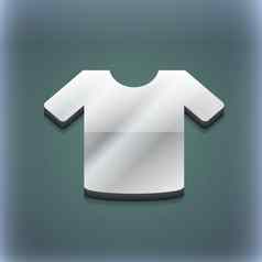 t恤衣服图标象征风格时尚的现代设计空间文本光栅