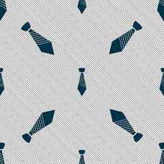领带标志图标业务衣服象征无缝的模式几何纹理