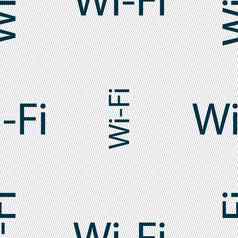 免费的无线网络标志无线网络象征无线网络图标无缝的摘要背景几何形状