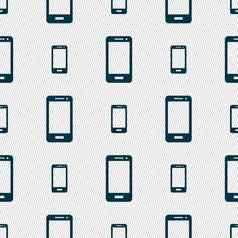 智能手机标志图标支持象征调用中心无缝的摘要背景几何形状