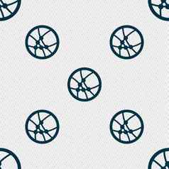篮球图标标志无缝的摘要背景几何形状
