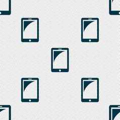 平板电脑标志图标智能手机按钮无缝的摘要背景几何形状