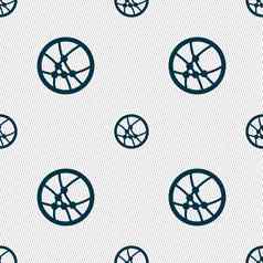篮球图标标志无缝的摘要背景几何形状