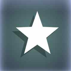 明星最喜欢的图标象征蓝绿色摘要背景影子空间文本