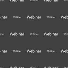 网络研讨会网络相机标志图标在线web-study象征无缝的模式灰色的背景