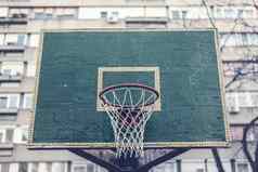 篮球希望篮板住宅区