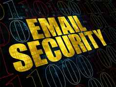 安全概念电子邮件安全数字背景