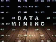 数据概念数据矿业难看的东西黑暗房间