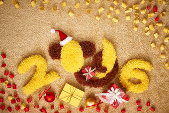 一年圣诞节<strong>猴子香蕉</strong>装饰