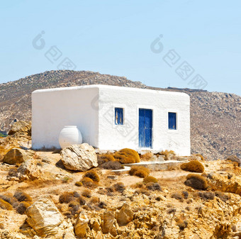岛<strong>希腊</strong>安东尼尼欧洲房子白色颜色