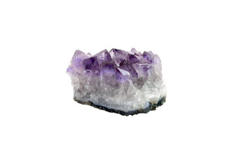 紫水晶石头水晶