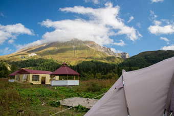 美丽的山风景