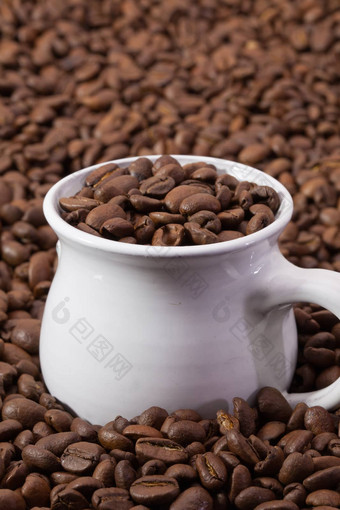 咖啡豆子杯咖啡