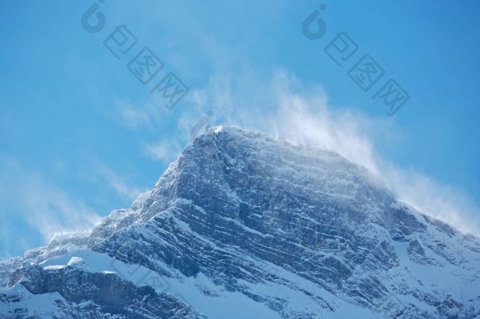 雪浪花山峰图片-包图网企业站