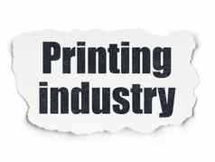 行业概念印刷行业撕裂纸背景