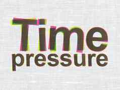时间轴概念时间压力织物纹理背景
