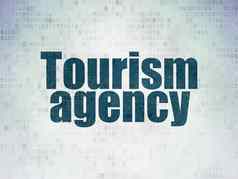旅游概念旅游机构数字纸背景