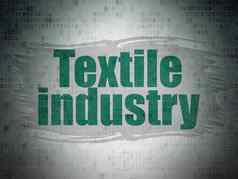减少加工概念纺织行业数字纸背景