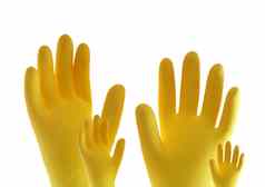 黄色的手套