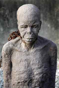 非洲奴隶贸易雕像