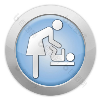 图标按钮pictogram婴儿改变
