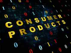 金融概念消费者产品数字背景
