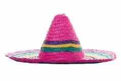 色彩斑斓的墨西哥帽子