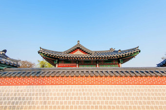 Gyeongbokgung宫首尔韩国