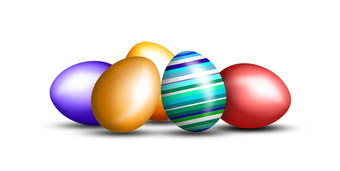 复活节鸡蛋插图