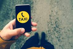 智能手机移动应用程序调用出租车