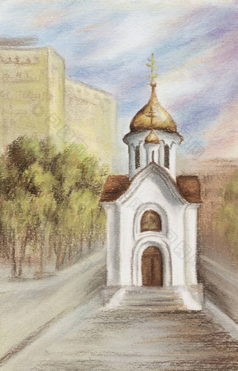 教堂神圣的尼科俄罗斯