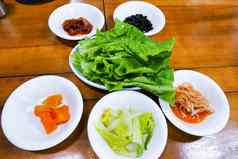 泡菜传统的朝鲜文食物