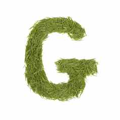 绿色字母信