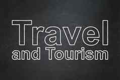旅行概念旅行旅游黑板背景