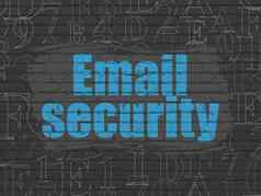 保护概念电子邮件安全墙背景