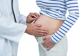 医生检查怀孕了女人