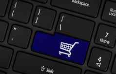 电子商务在线购物概念