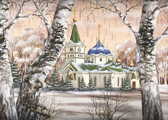 沃兹涅先斯基大教堂俄罗斯