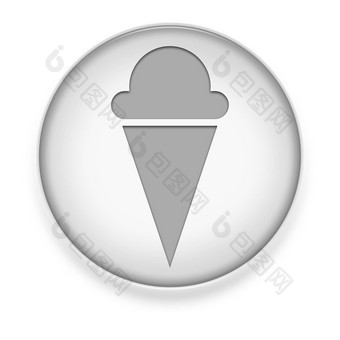 图标按钮pictogram冰奶油