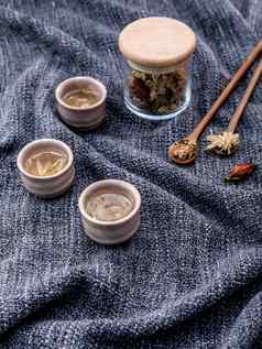 菊花茶花茶中国人传统的Herbal茶