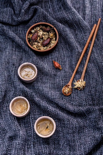 菊<strong>花茶花茶</strong>中国人传统的Herbal茶
