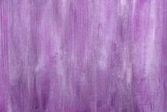 紫色的画艺术帆布