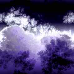 紫色的有毒无缝的云模式