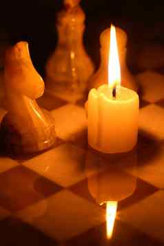 国际象棋蜡烛
