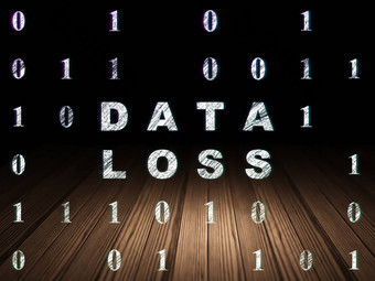 数据概念数据损失难看的东西黑暗房间