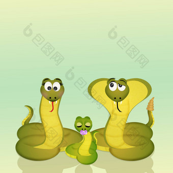 蛇家庭