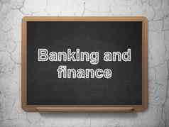 货币概念银行金融黑板背景