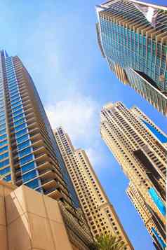 摩天大楼高层建筑房子阿联酋迪拜